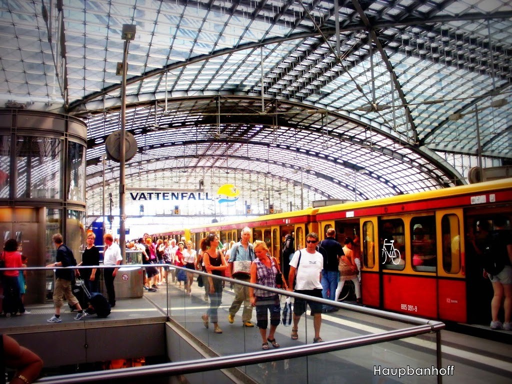 Hauptbahnhof, estación central de Berlín