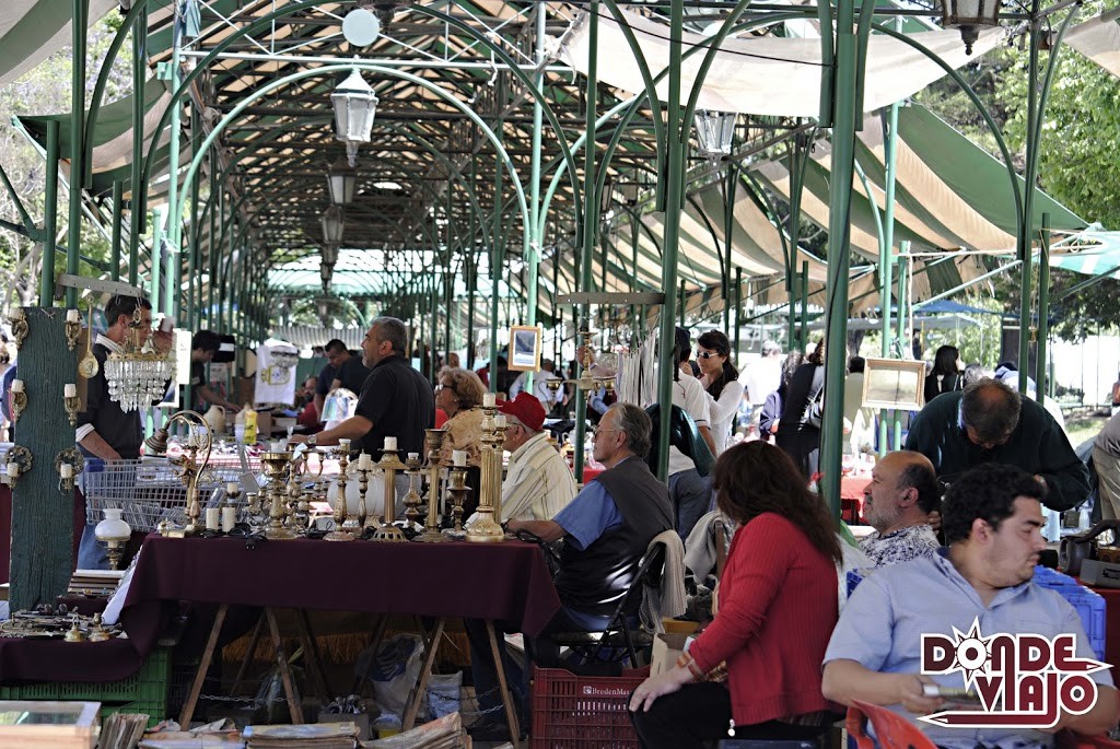 Feria de antigüedades en Valparaíso