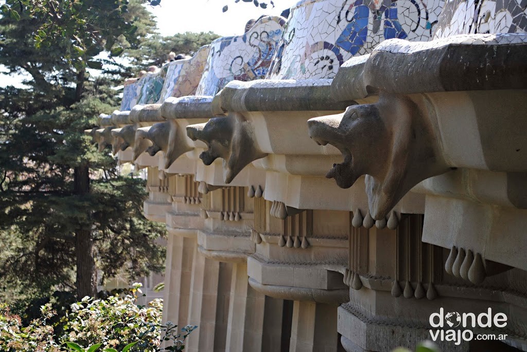 Plaza central Parque Güell