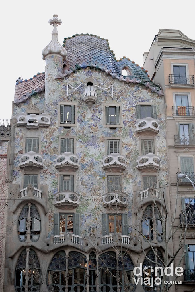 Fachada de la Casa Batló