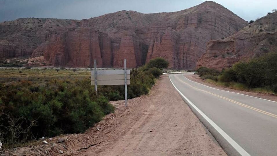 Camino de Cafayate a Salta