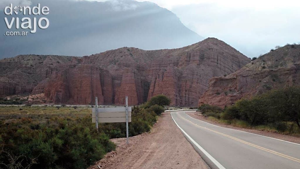 Camino de Cafayate a Salta