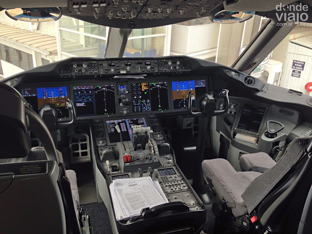 Cabina de piloto B787