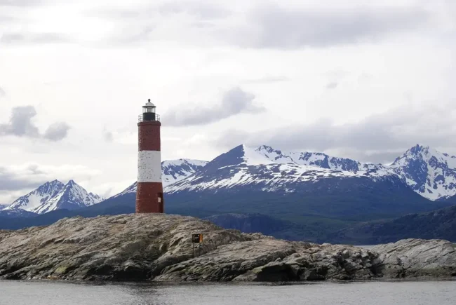 El faro Les Éclaireurs, en Ushuaia