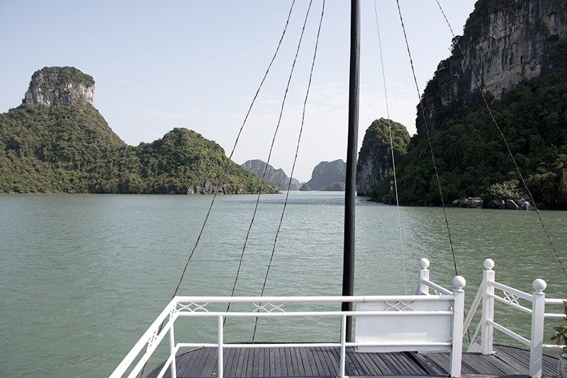 Navegando Halong Bay, en Vietnam
