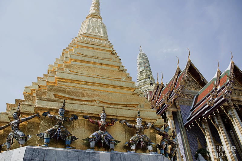 Templos de Bangkok en itinerario por el sudeste asiático