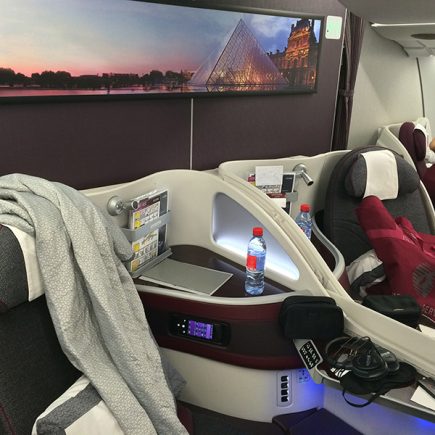 A380 business class