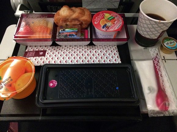 Desayuno Qatar A380