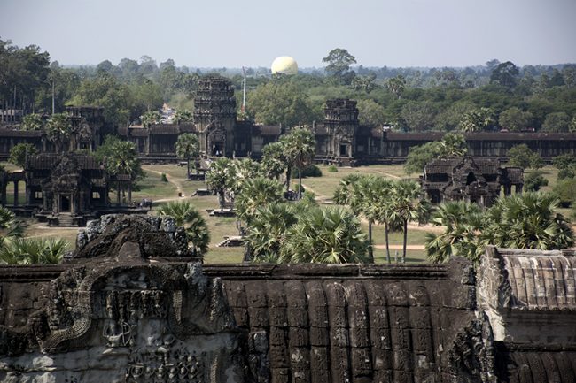 Patio exterior de Angkor Wat