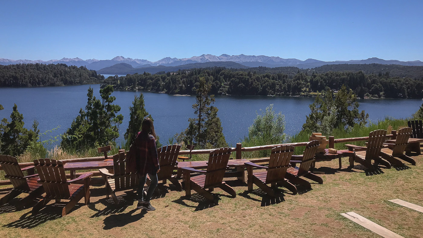 Vista de cervecería Patagonia en Bariloche