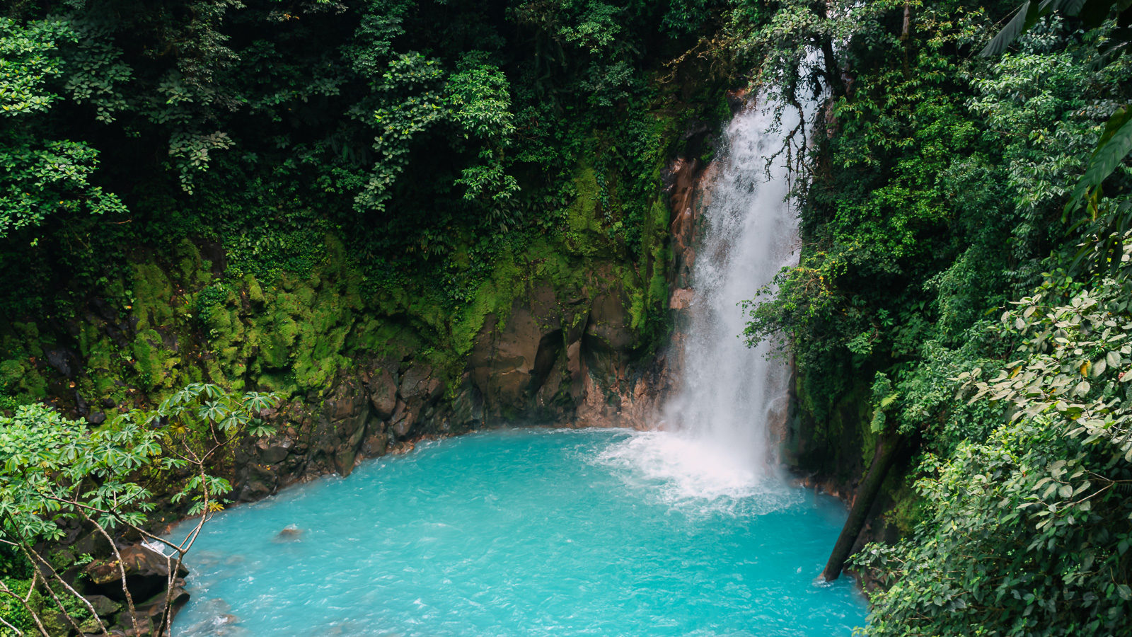 Cascada del Río Celeste, Parque Nacional Volcán Tenorio, Costa Rica
