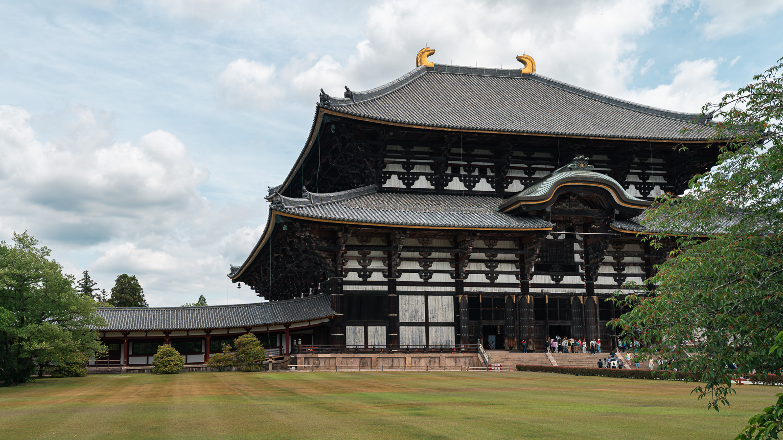 Templo Todai-ji en Nara, Japón