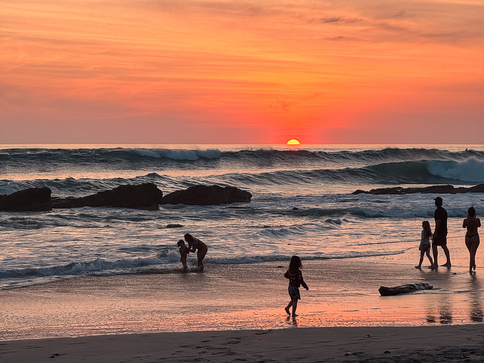 Atardecer en Santa Teresa, Costa Rica