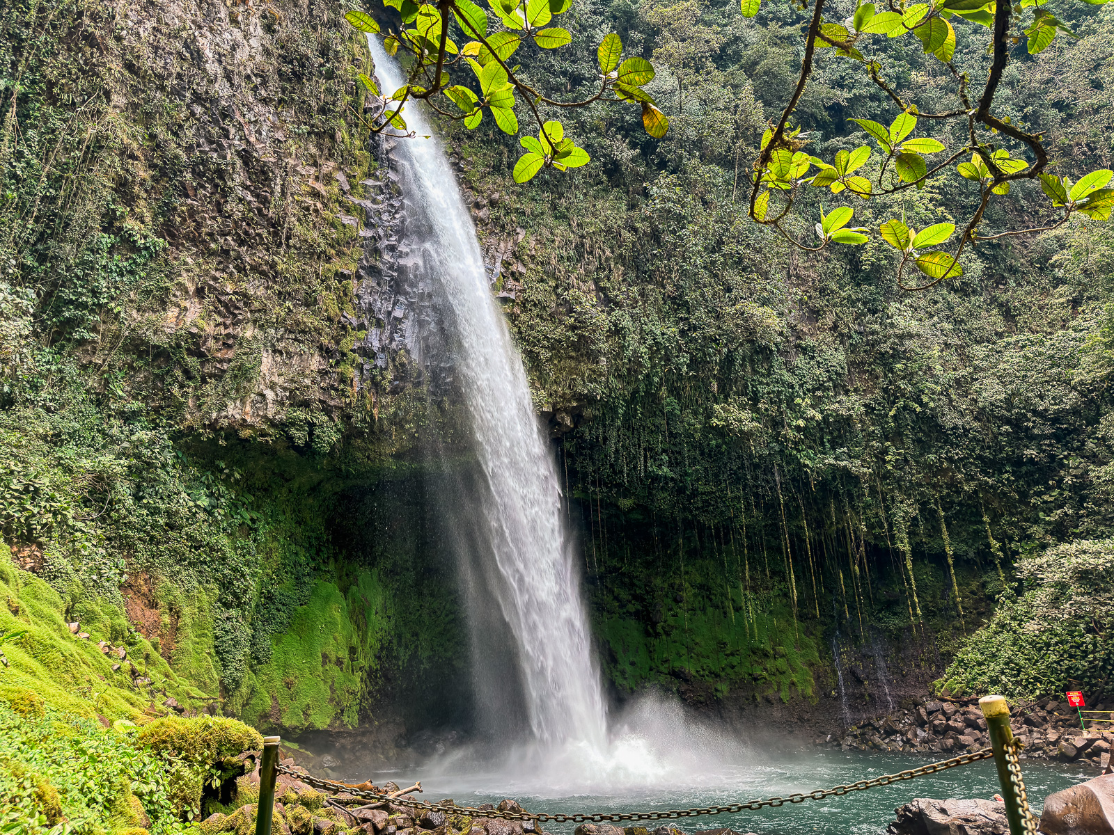 Catarata La Fortuna en Costa Rica