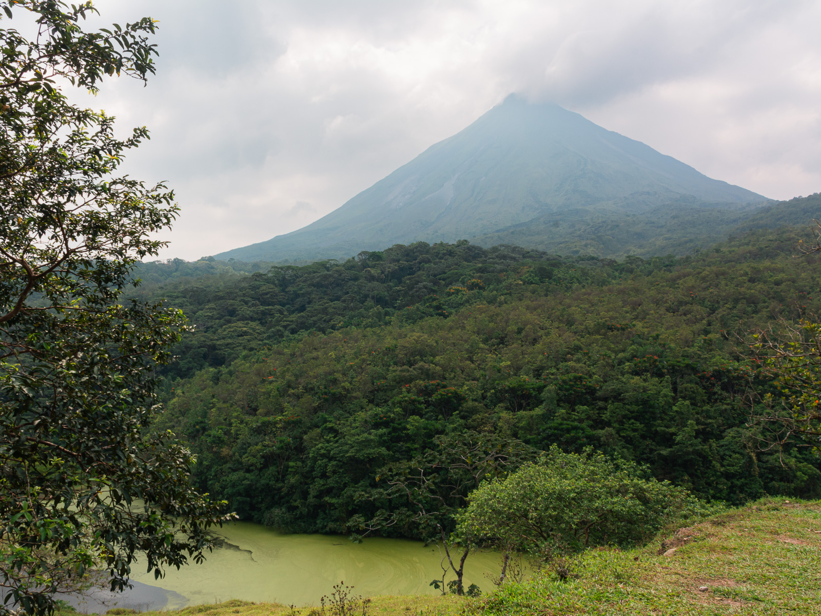 Vista del Volcán Arenal desde La Fortuna