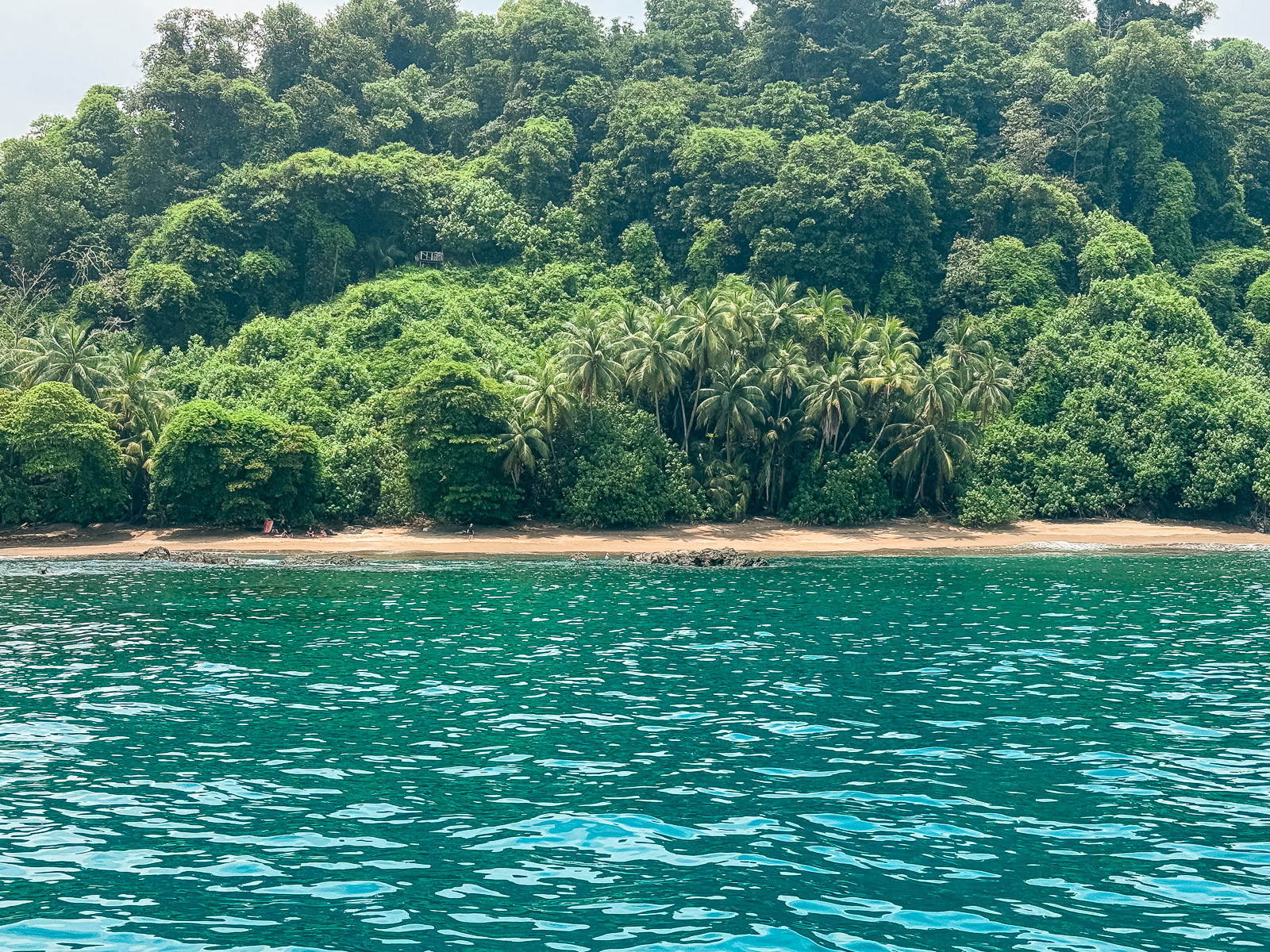 Costa de Isla del Caño en Costa Rica